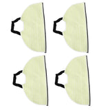 4pcs Vacuum Mop Pads Shed Resistant Highly Absorbent Reusable Mop Cloth Pad for Shark RV2410WD RV2610WD