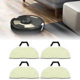 4pcs Vacuum Mop Pads Shed Resistant Highly Absorbent Reusable Mop Cloth Pad for Shark RV2410WD RV2610WD
