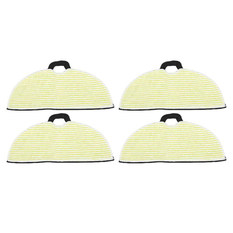 4 Pcs Vacuum Mop Replacement Pads Fiber Reusable Washable Super Absorbent Robot Vacuum Mop for Shark RV2001WD RV2002WD