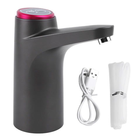 Electric Water Bottle Pump Smart Wireless Water Dispenser Automatic Barreled Drinking Water Pump Black In Australia - Darrahopens