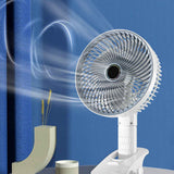 USB Rechargeable Handheld Fan Wall Mounted 3 Speed Strong Wind Portable Small Electric Fan for Home Dormitory In Australia - Darrahopens
