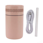 Colorful Humidifier USB Power Night Light Humidifier Mini Desktop Car Humidifier for Bedroom Office Pink In Australia - Darrahopens