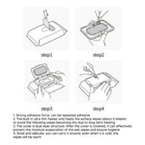 USB Wet Wipe Heater Constant Temperature Portable Baby Wipes Warmer for Household Car Outdoor Blue