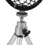 Portable Solar Fan 6W 6 Inches Solar USB Dual Powered Fan For Home Camping Outdoor Fishing With Stretchable Stand