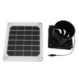 20W Solar Panel Exhaust Fan Kit with Protective Net 6 Inch Portable Solar Powered Fan for Pet Chicken House