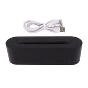 Flame Diffusers 7 Colors USB Portable Practical Simple Operation Fire Air Humidifier for Room Bedroom Office Black In Australia - Darrahopens