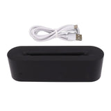 Flame Diffusers 7 Colors USB Portable Practical Simple Operation Fire Air Humidifier for Room Bedroom Office Black In Australia - Darrahopens