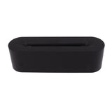 Flame Diffusers 7 Colors USB Portable Practical Simple Operation Fire Air Humidifier for Room Bedroom Office Black