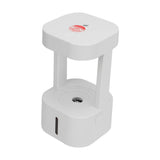 Mist Humidifiers Household Plug In Quiet 580ml Anti Gravity Water Droplets Air Humidifier for Bedroom Office Room White Light