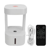 Mist Humidifiers Household Plug In Quiet 580ml Anti Gravity Water Droplets Air Humidifier for Bedroom Office Room Seven Colored Light In Australia - Darrahopens