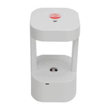 Mist Humidifiers Household Plug In Quiet 580ml Anti Gravity Water Droplets Air Humidifier for Bedroom Office Room Seven Colored Light