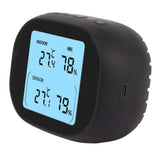 Wireless Indoor Outdoor Thermometer Black Temperature Humidity Monitor Daily High and Low Large Display Room Thermometer In Australia - Darrahopens