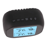 Wireless Indoor Outdoor Thermometer Black Temperature Humidity Monitor Daily High and Low Large Display Room Thermometer In Australia - Darrahopens