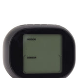 Wireless Indoor Outdoor Thermometer Black Temperature Humidity Monitor Daily High and Low Large Display Room Thermometer