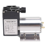12V Vacuum Pump Negative Pressure Suction Pump Mini Small Oilless Vacuum Pump 65‑120kpa 5L/min with Bracket