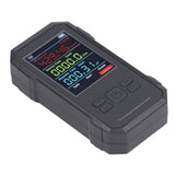 Radiation Detector Black Digital EMF Meter LED Display Handheld RF Electric Field Magnetic Field Level Alert Geiger Counter