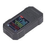 Radiation Detector Black Digital EMF Meter LED Display Handheld RF Electric Field Magnetic Field Level Alert Geiger Counter