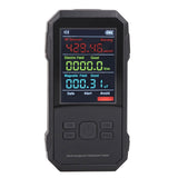 Radiation Detector Black Digital EMF Meter LED Display Handheld RF Electric Field Magnetic Field Level Alert Geiger Counter