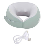 Cordless Neck Massager High Resilience Memory Foam Portable Shiatsu Back Neck Massager with Heating Function Green In Australia - Darrahopens