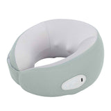 Cordless Neck Massager High Resilience Memory Foam Portable Shiatsu Back Neck Massager with Heating Function Green