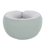 Cordless Neck Massager High Resilience Memory Foam Portable Shiatsu Back Neck Massager with Heating Function Green