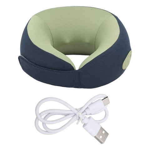 Cordless Neck Massager High Resilience Memory Foam Portable Shiatsu Back Neck Massager with Heating Function Blue In Australia - Darrahopens