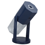 USB Desktop Humidifier Multifunctional Quiet Colorful Ambient Light Portable Small Humidifier for Car Home Bedroom Office Blue