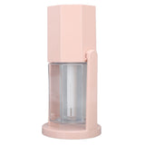 USB Desktop Humidifier Multifunctional Quiet Colorful Ambient Light Portable Small Humidifier for Car Home Bedroom Office Pink