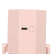 USB Desktop Humidifier Multifunctional Quiet Colorful Ambient Light Portable Small Humidifier for Car Home Bedroom Office Pink