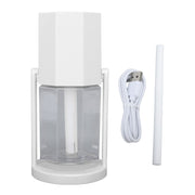 USB Desktop Humidifier Multifunctional Quiet Colorful Ambient Light Portable Small Humidifier for Car Home Bedroom Office White In Australia - Darrahopens
