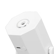 USB Desktop Humidifier Multifunctional Quiet Colorful Ambient Light Portable Small Humidifier for Car Home Bedroom Office White