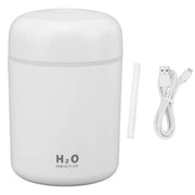 USB Mini Humidifier for Car Colorful Lighting Portable Car Air Freshener Mute Diffuser Humidifier White In Australia - Darrahopens