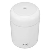 USB Mini Humidifier for Car Colorful Lighting Portable Car Air Freshener Mute Diffuser Humidifier White