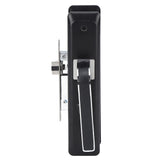 Privacy Bathroom Lever Lock Set Low Noise Door Lever Lockset Bedroom Door Handle Security Door Lever with Lock Black