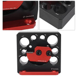 Woodworking Turning Cutter 8 Holes Adjustable Aluminum Alloy Wood Milling Cutter Tool