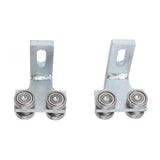2PCS 4 Wheel Trolley Assemlly T Type Alloy Steel Bearing Trolley Assembly for 1‑5/8in Taller Strut Channel