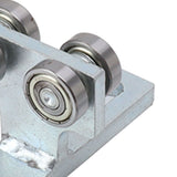 2PCS 4 Wheel Trolley Assemlly T Type Alloy Steel Bearing Trolley Assembly for 1‑5/8in Taller Strut Channel
