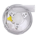 Dust Shroud Kit Transparent ABS Dry Grinding Dust Cover for 4in to 5in Angle Grinders Wet Polisher In Australia - Darrahopens