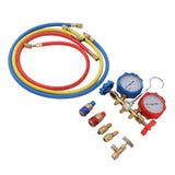 Air Conditioning Pressure Gauge R410 22 134A 3 Way AC Diagnostic Manifold Gauge Tube Set for Freon Charging