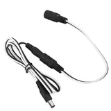 Solar Panel Power Extension Cable DC Extension Cable for Solar Photovoltaic Panel LED Lights Cameras 1m / 3.3ft