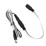 Solar Panel Power Extension Cable DC Extension Cable for Solar Photovoltaic Panel LED Lights Cameras 1m / 3.3ft