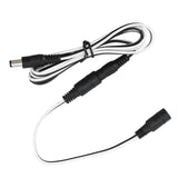Solar Panel Power Extension Cable DC Extension Cable for Solar Photovoltaic Panel LED Lights Cameras 1m / 3.3ft