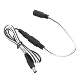 Solar Panel Power Extension Cable DC Extension Cable for Solar Photovoltaic Panel LED Lights Cameras 1m / 3.3ft