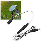 Solar Panel Power Extension Cable DC Extension Cable for Solar Photovoltaic Panel LED Lights Cameras 1m / 3.3ft