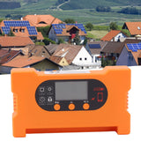 Solar Charge Controller Type C Fast Charge Drive Control Short Circuit Protection Automatic Battery Recognition Solar Regulator 60A