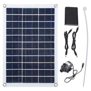12V Solar Water Pump Professional Efficient Low Noise Solar Powered Water Fountain Pump for Bird Bath Ponds Garden