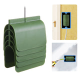 5Pcs Electrical Outlet Marker for Drywall Installation Wire Protection Drywall Marking Tool for Electrical Outlets Green