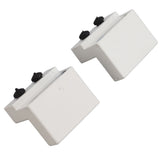 Barn Door Stopper White Sliding Barn Door Hardware Accessories with Hex Wrench for Bedroom Kitchen Living Room In Australia - Darrahopens