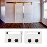 Barn Door Stopper White Sliding Barn Door Hardware Accessories with Hex Wrench for Bedroom Kitchen Living Room In Australia - Darrahopens