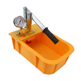 Hydrostatic Pump Tester Hydraulic Manual Water Pressure Test Pump Manual Pipe Leak Detector with Gauge